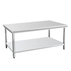 Usine Prix Spécial Vente Directe Établi En Acier Inoxydable De Haute Qualité 201 Établi En Acier Inoxydable Équipement De Cuisine - Product Image 5