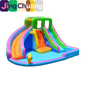 Castillo Inflable Infantil con Doble Tobogán, Castillo Acuático, Tobogán para Niños, Juguete para Jardín de Infancia, Fabricante de Juguetes Pequeños y Grandes para Exteriores - Product Image 5