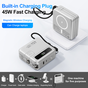 <span class=keywords><strong>Batterie</strong></span> externe 2026 45W 15000mAh à charge AC, nouvelle, fine, économique, de qualité, capacité réelle, portable, haute vitesse - Product Image 1