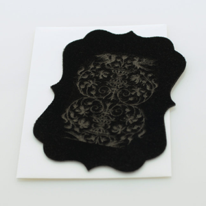 ที่ใส่<span class=keywords><strong>เมนู</strong></span>งานแต่งงานแบบส่วนตัว ทำจากผ้ากำมะหยี่หรือหนังกลับ สำหรับใส่เมนู หรือใส่ใบรับรอง - Product Image 6