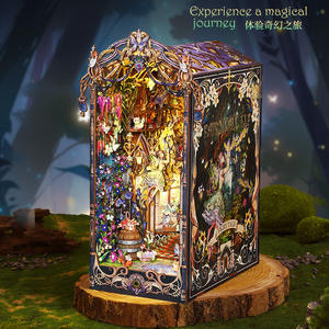 <span class=keywords><strong>Casa</strong></span> <span class=keywords><strong>de</strong></span> Muñecas DIY <span class=keywords><strong>de</strong></span> Cuento <span class=keywords><strong>de</strong></span> <span class=keywords><strong>Hadas</strong></span>, Elfos, Hecha a Mano, Ensamblada, Libro 3D, Regalo Creativo, <span class=keywords><strong>Casa</strong></span> <span class=keywords><strong>de</strong></span> Muñecas para Niñas, Muebles para <span class=keywords><strong>Casa</strong></span> <span class=keywords><strong>de</strong></span> Muñecas - Product Image 3