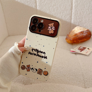 Coque de téléphone portable antichoc avec <span class=keywords><strong>porte</strong></span>-clés en peluche motif ours de dessin animé pour iPhone 16 Plus 15 17 <span class=keywords><strong>Air</strong></span> Pro <span class=keywords><strong>Max</strong></span> - Product Image 2