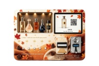 Distributeur automatique mural compact de parfum en spray, à monnayeur, avec plusieurs emplacements pour parfums, sans surveillance