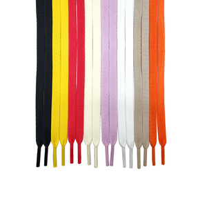 Tali Sepatu Berkualitas Tinggi 100% Poliester Tahan Air, Warna dan Ukuran Dapat Disesuaikan - Penjualan Langsung dari Produsen - Product Image 1