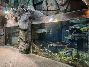 Personnalisé moderne Super grand aquarium en acrylique Villa <span class=keywords><strong>Oceanarium</strong></span> Design avec boîte d'emballage - Product Image 5