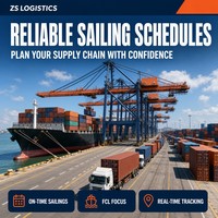 Transitaire maritime et routier LCL FCL Porte-à-Porte DDP Agent logistique Dédouanement Livraison rapide de Chine vers les États-Unis