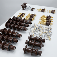 Usine chinoise vend des bagues isolantes en polyoléfine pour transformateurs, conformes aux normes allemandes, américaines et européennes, tension nominale 10 kV