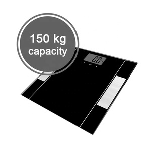 Beliebte Design Bad elektronische Körperfett waage Smart gehärtetes Glas BMI digitale Körperfett waage - Product Image 2