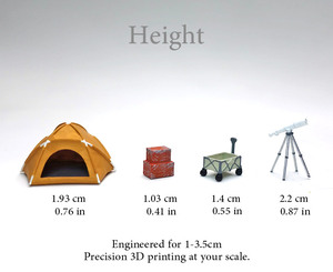 IOTA 1:64 Ölçekli 3D Yazıcı Figürü Gerçekçi Minyatür Reçine ABS El Sanatları Karikatür Plastik Oyuncak Koleksiyonluk Özel Hayvan - Product Image 3
