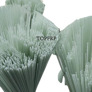 Tiges pultrudées FRP 2mm 3mm 4mm 5mm pôle drapeau en fibre de verre pôle vélo - Product Image 3