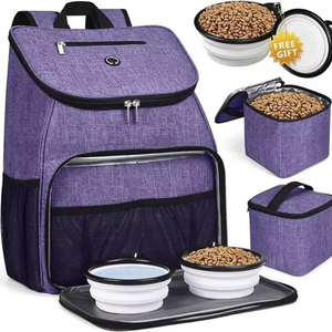 Free sample Travel Mesh Cat <b>Carrier</b> Portable Foldable Cat <b>Backpack</b> for Animals Grey Pet Travel Bag for Cats and <b>Dogs</b> Ideal - Product Image 1