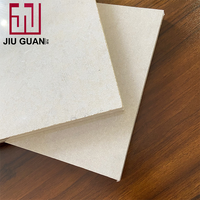 Panneau en silicate de calcium renforcé de fibres, résistant à l'humidité, blanc, 600x600, 4 mm, personnalisé, pour plafond commercial, panneau en ciment