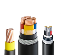 Câble d'alimentation 0,6/1KV Cu/XLPE/PVC/SWA/PVC XLPE 4 conducteurs 240mm2 Fournisseur de câbles IEC60502