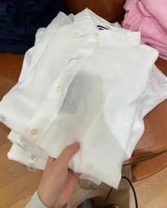 <span class=keywords><strong>Camicia</strong></span> Casual da <span class=keywords><strong>Uomo</strong></span> <span class=keywords><strong>in</strong></span> <span class=keywords><strong>Lino</strong></span> RL Traspirante a Tinta Unita a Maniche Lunghe con Colletto Button-Down ODM per Primavera - Camicie da <span class=keywords><strong>Uomo</strong></span> e Donna all'Ingrosso - Product Image 1