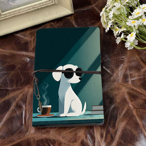 Beau cahier A6 fabriqué à la main Cadeau de fête des enseignants élégant pour les professeurs Idéal pour les notes de <span class=keywords><strong>recherche</strong></span> et les plans de conférence avec - Product Image 2