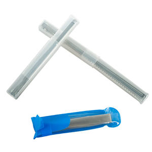 Calibrador de espesores combinado de latón de 75-300 mm para bricolaje, métrico y en pulgadas, de 0.01-1 mm, para inspección de holguras en rieles - Product Image 4