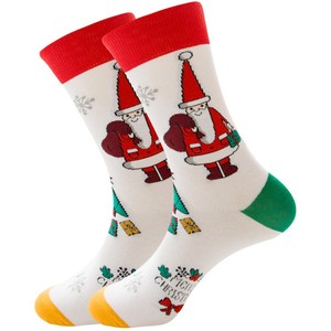 Chaussettes de Noël amusantes pour hommes, motif renne, Père Noël, neige, cadeau pour <span class=keywords><strong>homme</strong></span>, chaussettes de Noël imprimées, colorées et festives pour hommes - Product Image 4