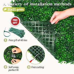 El mejor <span class=keywords><strong>precio</strong></span> plantas artificiales de follaje de Milán plástico 40*60cm 50*50cm para césped de pared decoraciones de plantas verdes con árboles hierba - Product Image 6