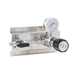 Chất lượng cao công nghiệp giai đoạn duy nhất cung cấp khí đa tạp SS316L Nitơ mét bảng điều khiển khí Hệ thống điều chỉnh áp suất - Product Image 2