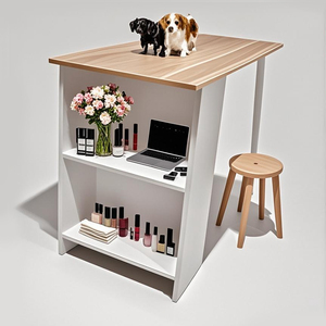 Modern Wooden Modular Office Workstation Desk Storage Cabinet Convertible Extendable <strong>Design</strong> Durable Construction 5-Year Warranty - Product Image 3