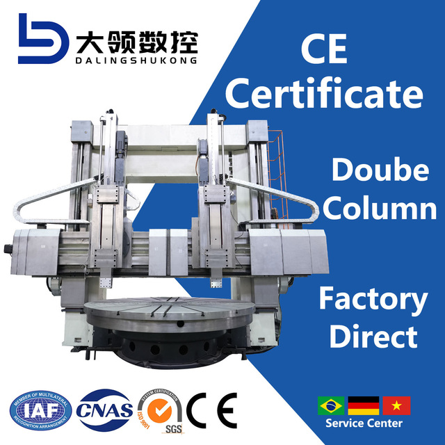 DL DMTG CK5235 Double Column CNC Vertical Lathe Machine Torno Vertical for Flange Vertical Turret Lathe Machine