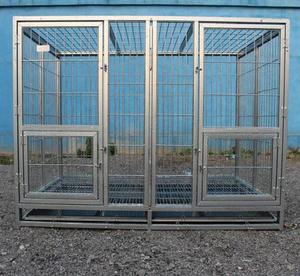 Directly Factory customized Steel large dog cage extra dog kennel big dog crates