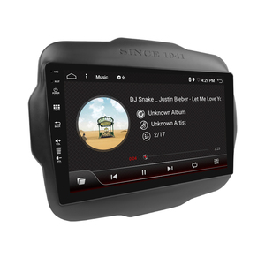 Jeans — lecteur multimédia de voiture, avec autoradio intégré, image de recul, RDS/FM, DVD, pour Jeep Renegade, vente en gros - Product Image 3