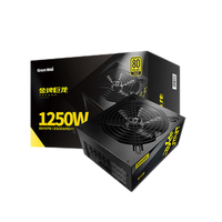 Yeni varış bilgisayar güç kaynağı Pc oyun için Psu wall Psu 1250W tam modüler altın Psu