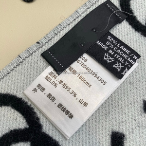 180x35cm bán buôn mùa đông Cashmere tua mùa đông khăn của phụ nữ thời trang channl khăn ấm dày Khăn choàng lớn - Product Image 2