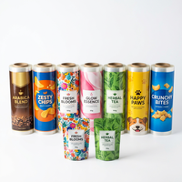 Film d'emballage laminé PET/PETAL/PET de qualité alimentaire, imprimé sur mesure, avec fermeture éclair supérieure, pour sachets de snacks, noix et thé, fabrication OEM en usine