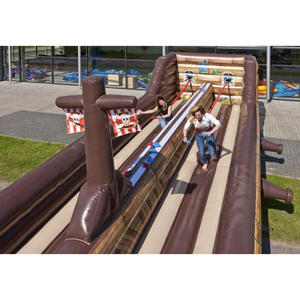 Gioco Sportivo Gonfiabile Interattivo Bungee Run per Noleggio, Gioco Bungee Professionale Gonfiabile, Bungee Run Gonfiabile Resistente - Product Image 3