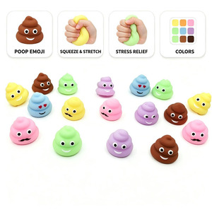 EPT Cadeaux amusants et originaux, Boules de <span class=keywords><strong>caca</strong></span>, Jouets fausses excréptions, Articles de fête <span class=keywords><strong>d</strong></span>'Halloween, Cadeaux amusants en forme de <span class=keywords><strong>caca</strong></span>, Boule anti-stress, Jouet compressible fantaisie - Product Image 3
