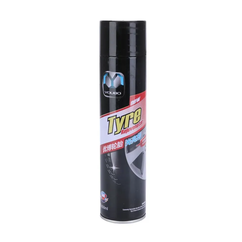 Spray de limpeza para pneus automotivos, melhor venda, spray brilhante de limpeza de pneus