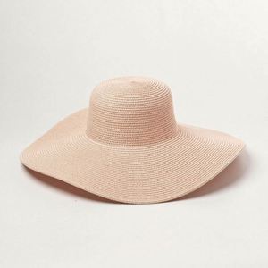 Wholesale Female Cheap Floppy Large Brim Sun Beach <b>Hat</b> Women's Summer <b>Hat</b> Paper Straw <b>Hats</b> <b>for</b> Cycling & Travel - Product Image 3