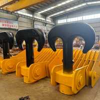 Crochet de levage pour grue industrielle avec loquet de sécurité, roulement à billes, certifié CE, capacité de charge de 1 à 100 tonnes, garantie 1 an