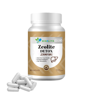 Détoxifiant à la zéolite 2300mg, zéolite ultrafine, <span class=keywords><strong>charbon</strong></span> <span class=keywords><strong>actif</strong></span>, curcumine, capsules végétales, complément <span class=keywords><strong>alimentaire</strong></span> pour adultes, sans gluten - Product Image 2