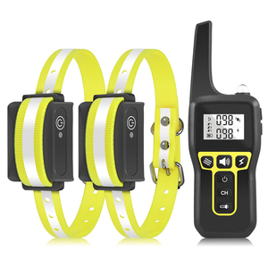 Wiederauf ladbare TPU Reflective Water proof Electric Shock <span class=keywords><strong>Collar</strong></span> Strap Hunde training Zubehör Künstliche Befruchtung Eigenschaften - Product Image 3