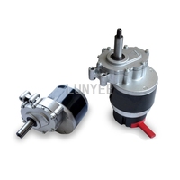Kit d'entraînement de moteur de fauteuil roulant électrique 75rpm 120rpm 160rpm 250w 24v moteurs électriques de fauteuil roulant à bas régime avec Joystick
