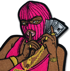 Parches Termoadhesivos Grandes Personalizados de Diseño, Bordados en Chenilla, para Ropa, de Fábrica Certificada - Product Image 3