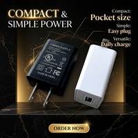 Adaptateur USB 5V 2A noir pour prise murale Shenzhen Lvxiangyuan