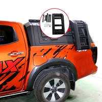 Benext Hardtop en aluminium pour pick-up avec porte-échelle, compatible avec Ford Ranger, Hilux, Tacoma, Nissan NP300