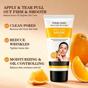 Mascarilla Facial Peel-Off de Vitamina C de Marca Privada 60g, Iluminadora, Antioxidante, Purificante, Suavizante, Anti-<span class=keywords><strong>Manchas</strong></span> Oscuras, Vegana, Logotipo Personalizado, Venta al Por Mayor - Product Image 2