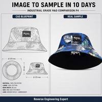 Chapeau de pêcheur personnalisé brodé OEM, séchage rapide, en polyester, pour la plage, la protection solaire, le surf, la natation, les vacances, les voyages, les activités de plein air estivales