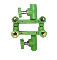 Raccords de tuyauterie PPR d'usine, accessoires de connexion de tuyauterie PPR, taille DN 20 mm 25 mm 32 mm