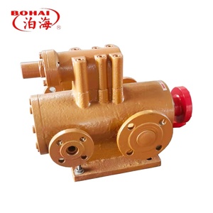 Bomba de desplazamiento positivo industrial de tres tornillos de hierro fundido, accionada con válvula de alivio para aplicaciones pesadas - Product Image 4