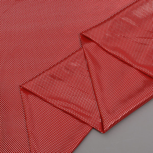 Grosir <span class=keywords><strong>Glitter</strong></span> holografis 100% Polyester pakaian renang logam Foil emas Laser penutup panggung peregangan Foil dicetak kain - Product Image 3