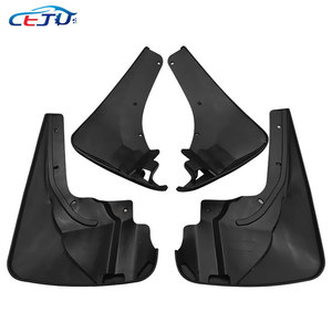 Plastiques de voiture noirs, 4 pièces, garde-boue avant et arrière, élargisseurs d'ailes, accessoires extérieurs aérodynamiques, compatibles avec Ford <span class=keywords><strong>Explorer</strong></span> 2011-2019 - Product Image 3