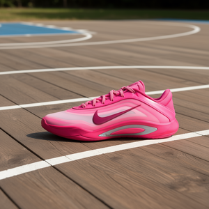 Nike A'ja Wilson A'One Pink A'ura Chaussures de basket-ball pour femmes, tige en mesh d'été, semelle extérieure en caoutchouc, semelle intermédiaire en EVA - Product Image 2
