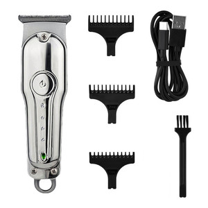 Cortapelos Eléctrico Recargable para Hombre, Afeitadora y Rasuradora Profesional Inalámbrica de 0MM, Máquina Cortadora de Pelo para Barbero - Product Image 5