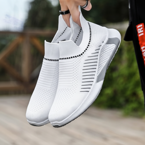 รองเท้าผ้าใบเดินและวิ่ง2สีสำหรับ ZG-M52ของผู้ชายรองเท้าออกกำลังกายแบบสวม - Product Image 1